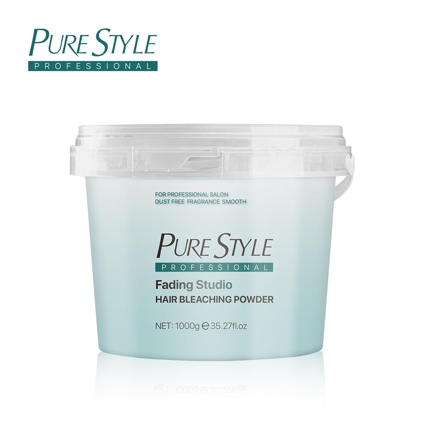 **Professional Ammonia-Free Hair Bleach Powder - 1000g Blue Fade Technology | Dust-Free, Gentle Formula**