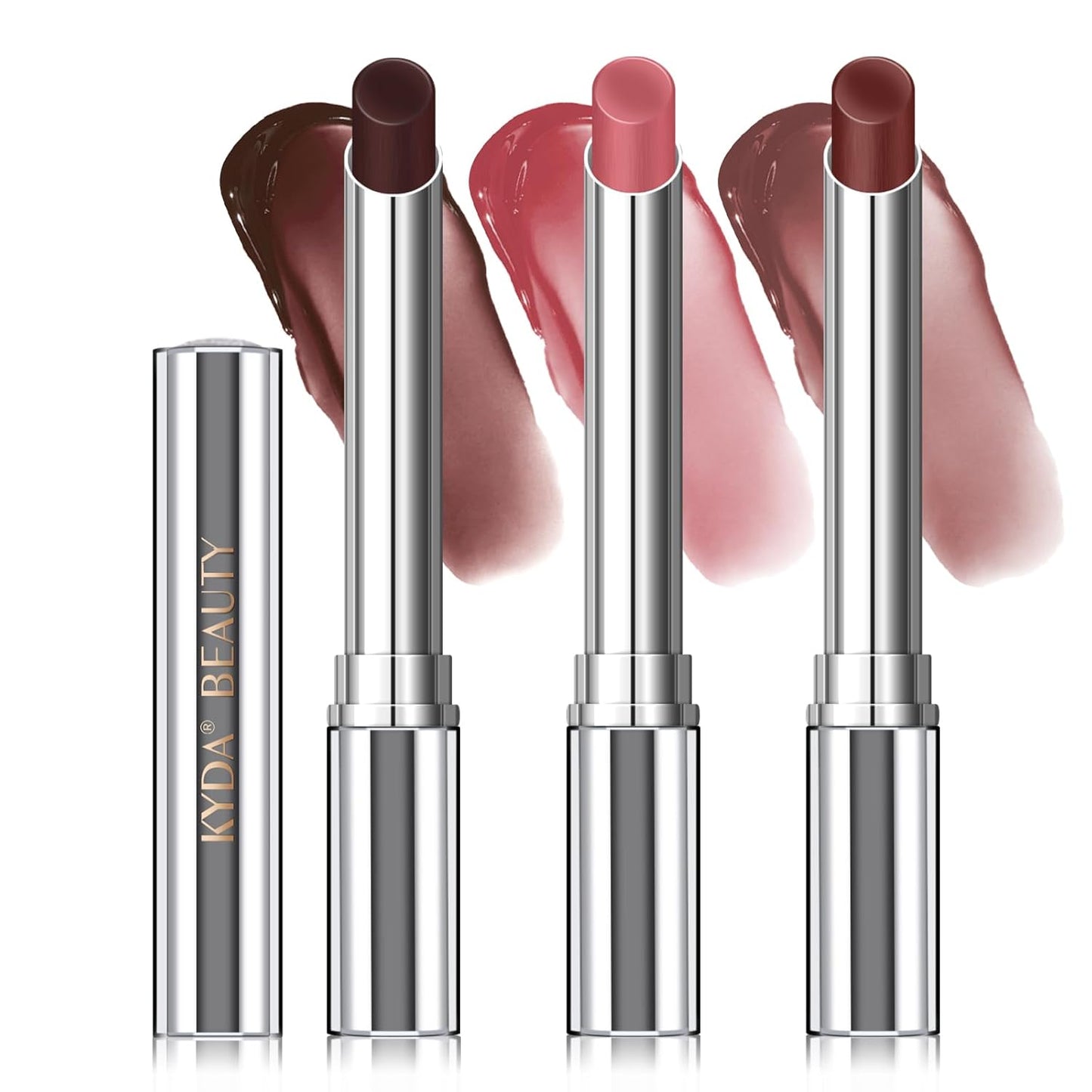 Honey Lipstick Tinted Lip Balm - Sheer Hydrating Formula for Moisturized Lips | 3 Colors Available