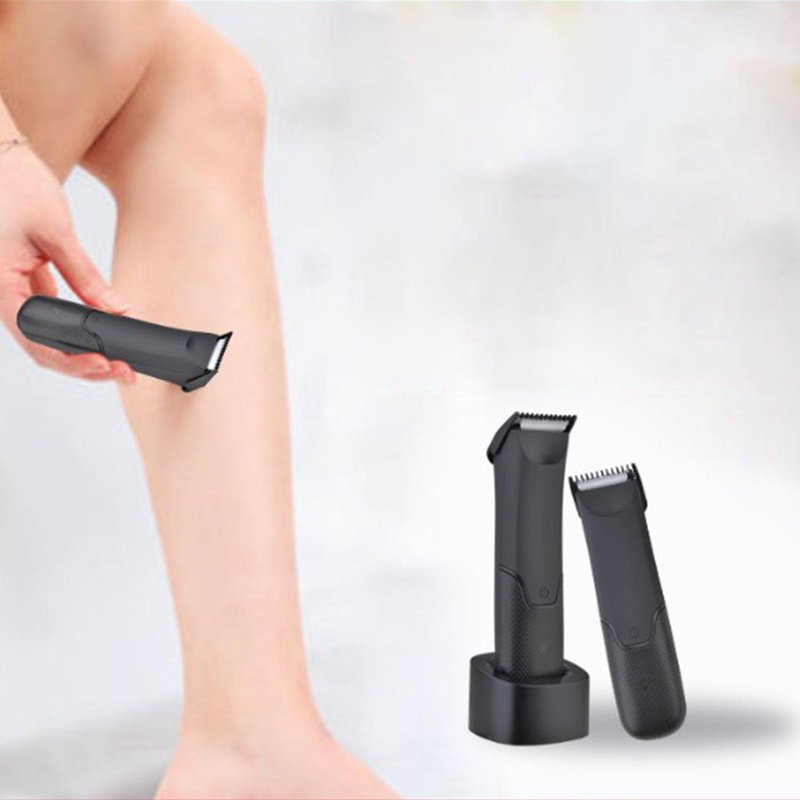 Yosoo Beard Trimmer, Portable Electric Hair Clipper Clippers for Men Mustache Trimmers for Men with Charging Base Gentle Hair Removal Blades for Whole Body Trimmer