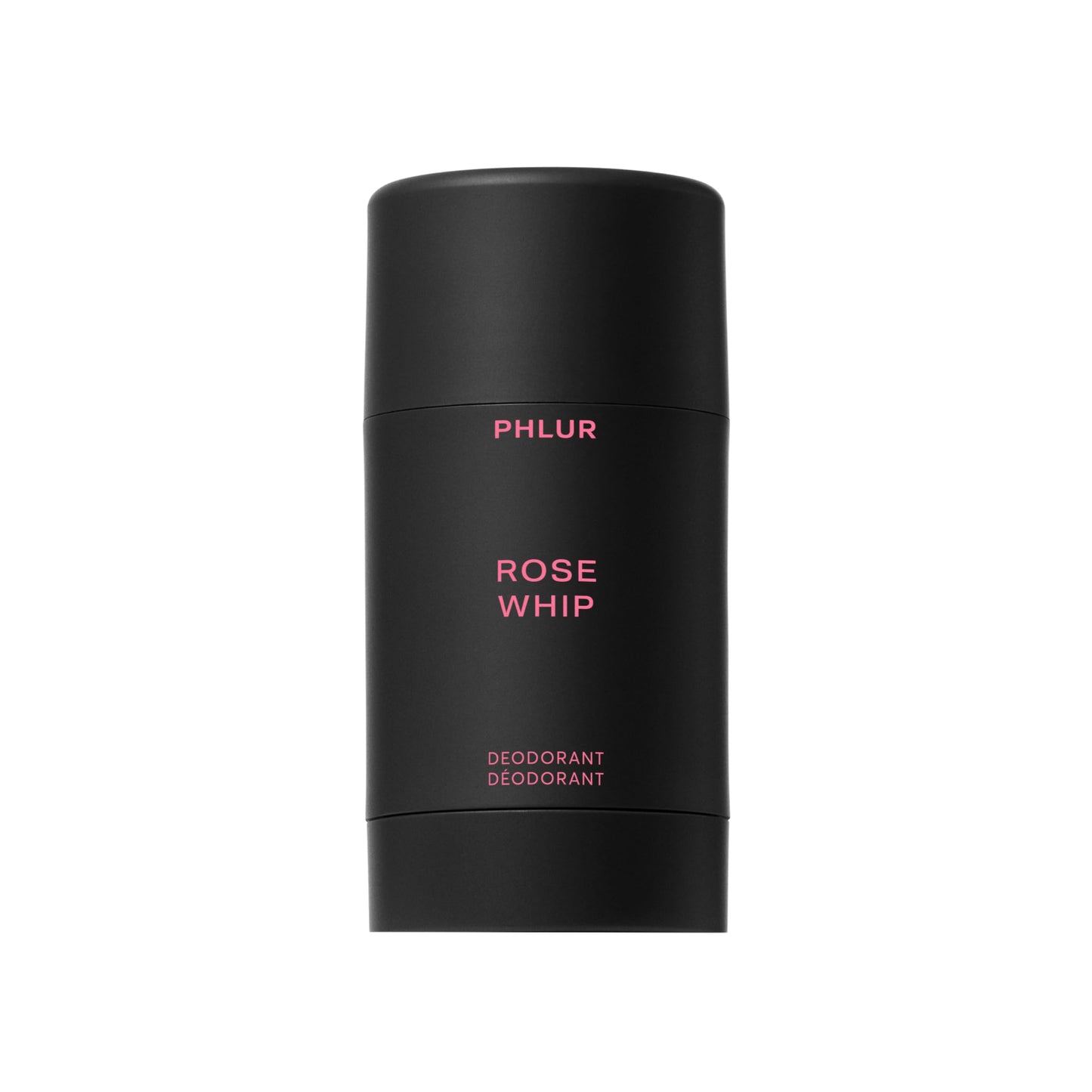PHLUR Rose Whip Natural Deodorant, 1.76 Oz – Aluminum Free Deodorant for Women & Men, Long Lasting Odor Protection with Rose, Pink Pepper, Amber & Musk, Deodorant Stick
