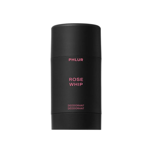 PHLUR Rose Whip Natural Deodorant, 1.76 Oz – Aluminum Free Deodorant for Women & Men, Long Lasting Odor Protection with Rose, Pink Pepper, Amber & Musk, Deodorant Stick