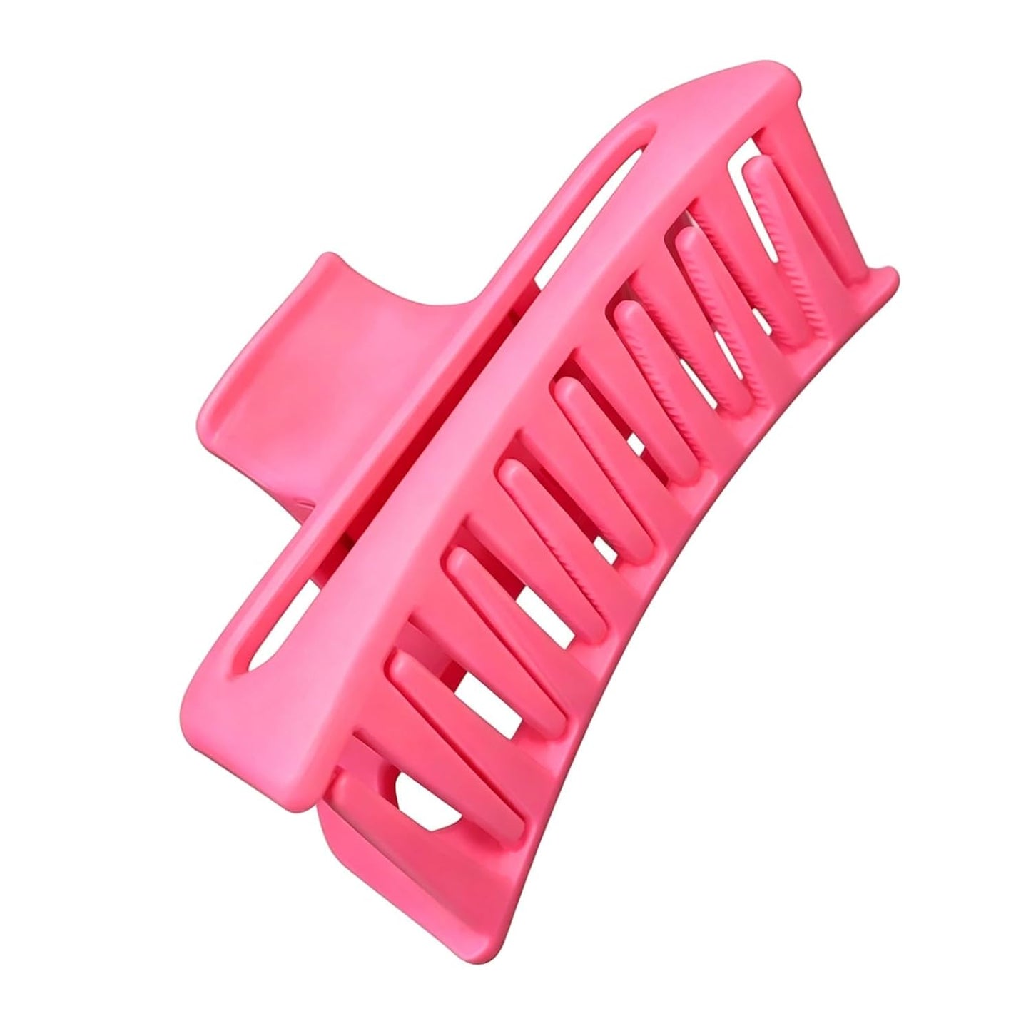 Hat-Friendly Claw Clips for Baseball Caps - Large Tortoise Shell Adjustable Non-Slip Hair Clips | 4-Pack Leopard, 10CM