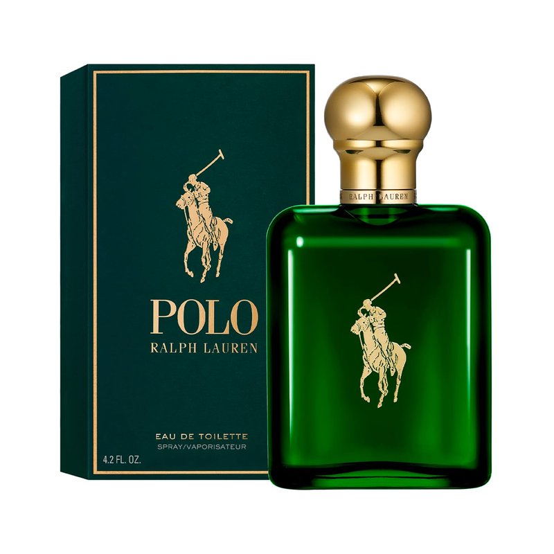 RALPH LAUREN FRAGRANCES Polo - Eau de Toilette - Men's Cologne - Woody & Spicy - With Pine, Patchouli, Leather, and Tobacco - Medium Intensity - 4.2 Fl Oz