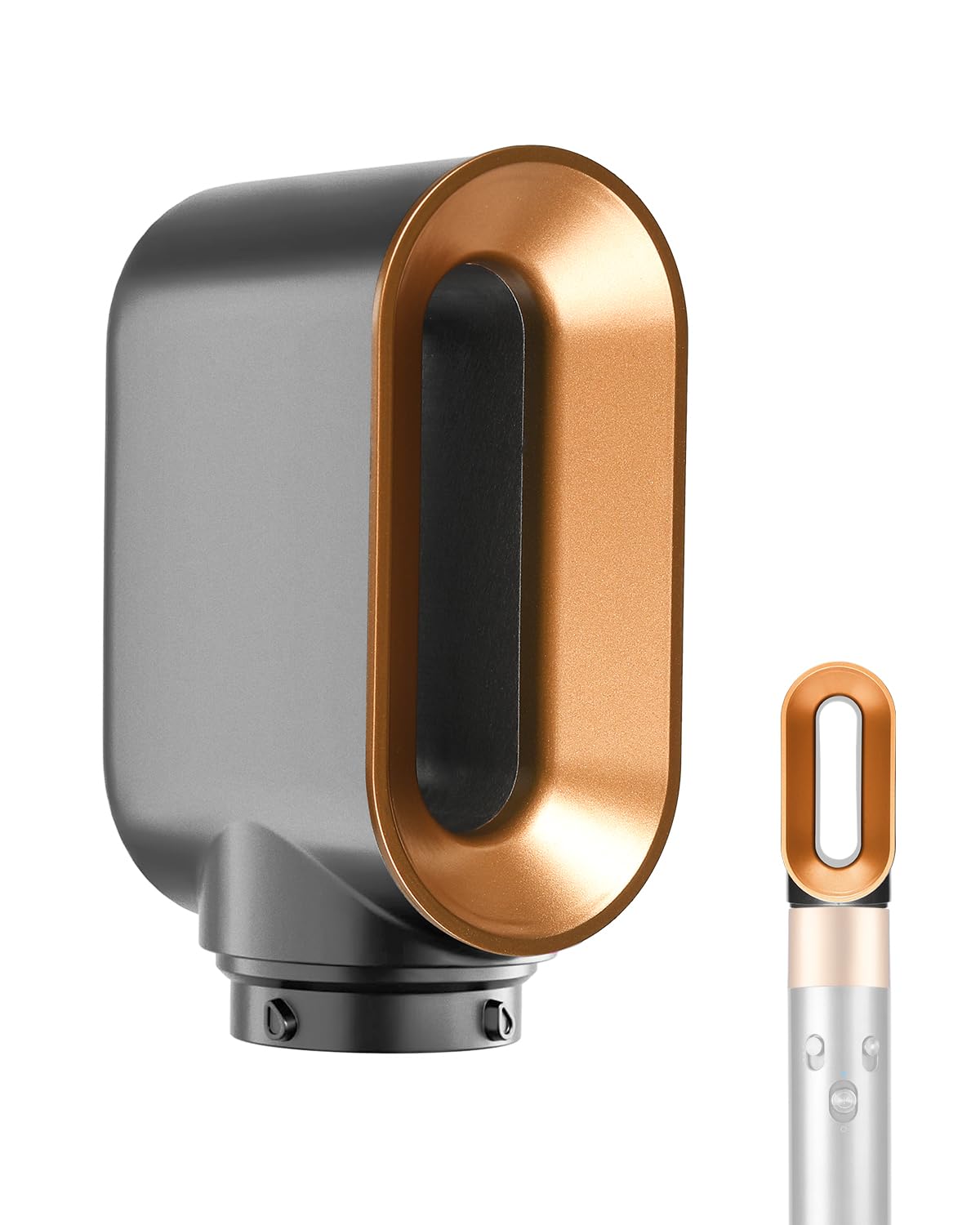 Dyson Pre-Styling Dryer Nozzle | Fast Drying Attachment for Airwrap HS01/HS05 - Nickel/Copper Finish