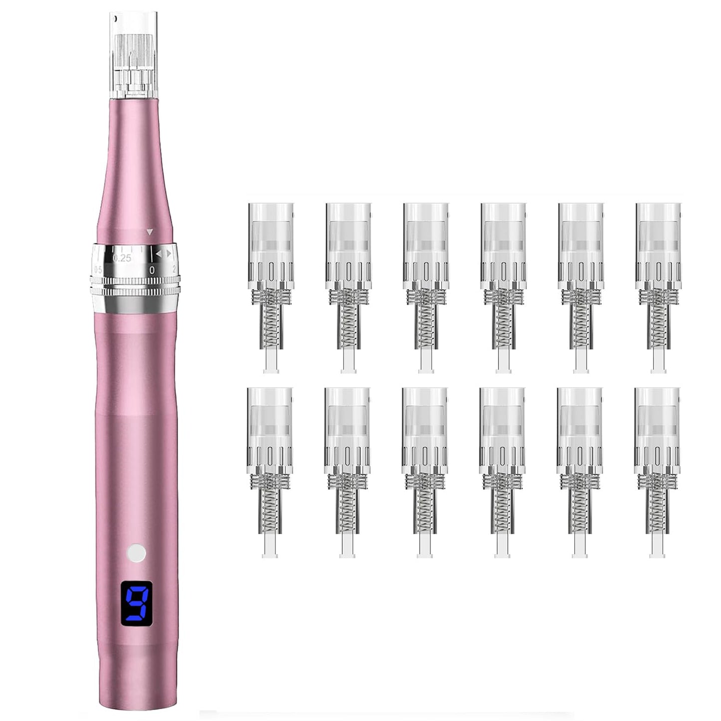 Microneedle Derma Roller - 0.25mm Microneedling Pen for Effective Skin Care | Home Use for Men & Women