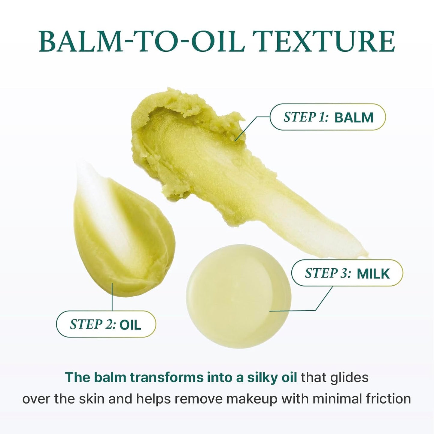 YADAH Green Tea Matcha Cleansing Balm - Gentle Makeup Remover for Sensitive Skin | Hydrating & Vegan (3.38 fl oz)