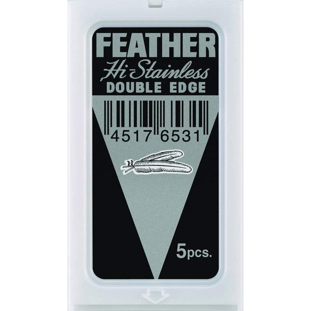 Feather Double Edge Safety Razor Blades 100 Count