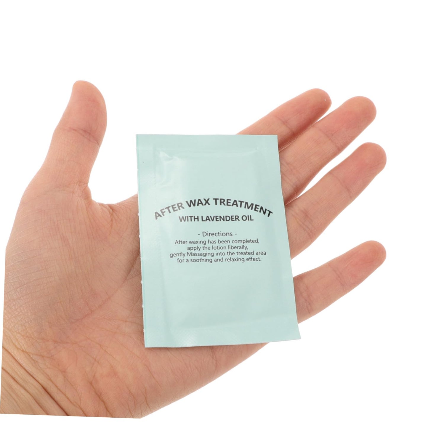 Healeved Post Wax Oil Wipes 20 Individually Wrapped Cleaning Pads for after Wax Care Skin Cleansing Redness Reduction and Remover Travel Size 2.95X1.96In