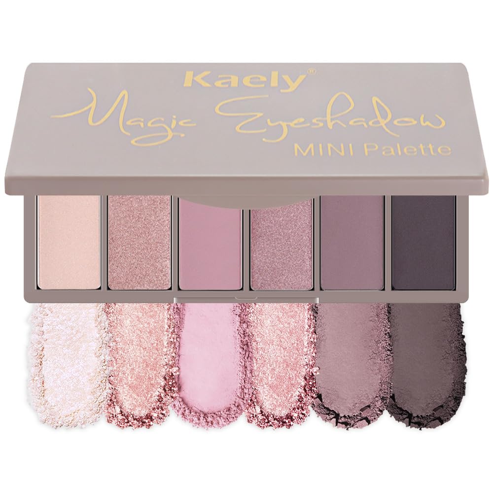 Cream Eyeshadow Stick Set - 6Pcs Waterproof Long-Lasting Sticks for Mature Skin | Neutral Nude Shimmer & Matte Finish