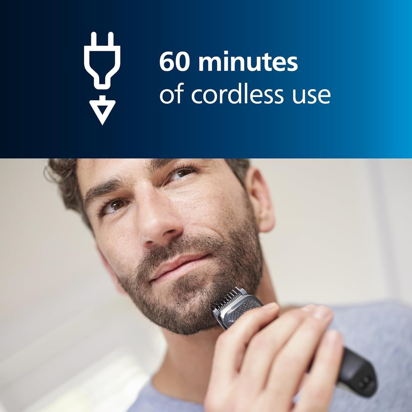 Philips Norelco Multigroom Trimmer - 9-in-1 Grooming Kit with 13 Attachments | Versatile Hair & Beard Care