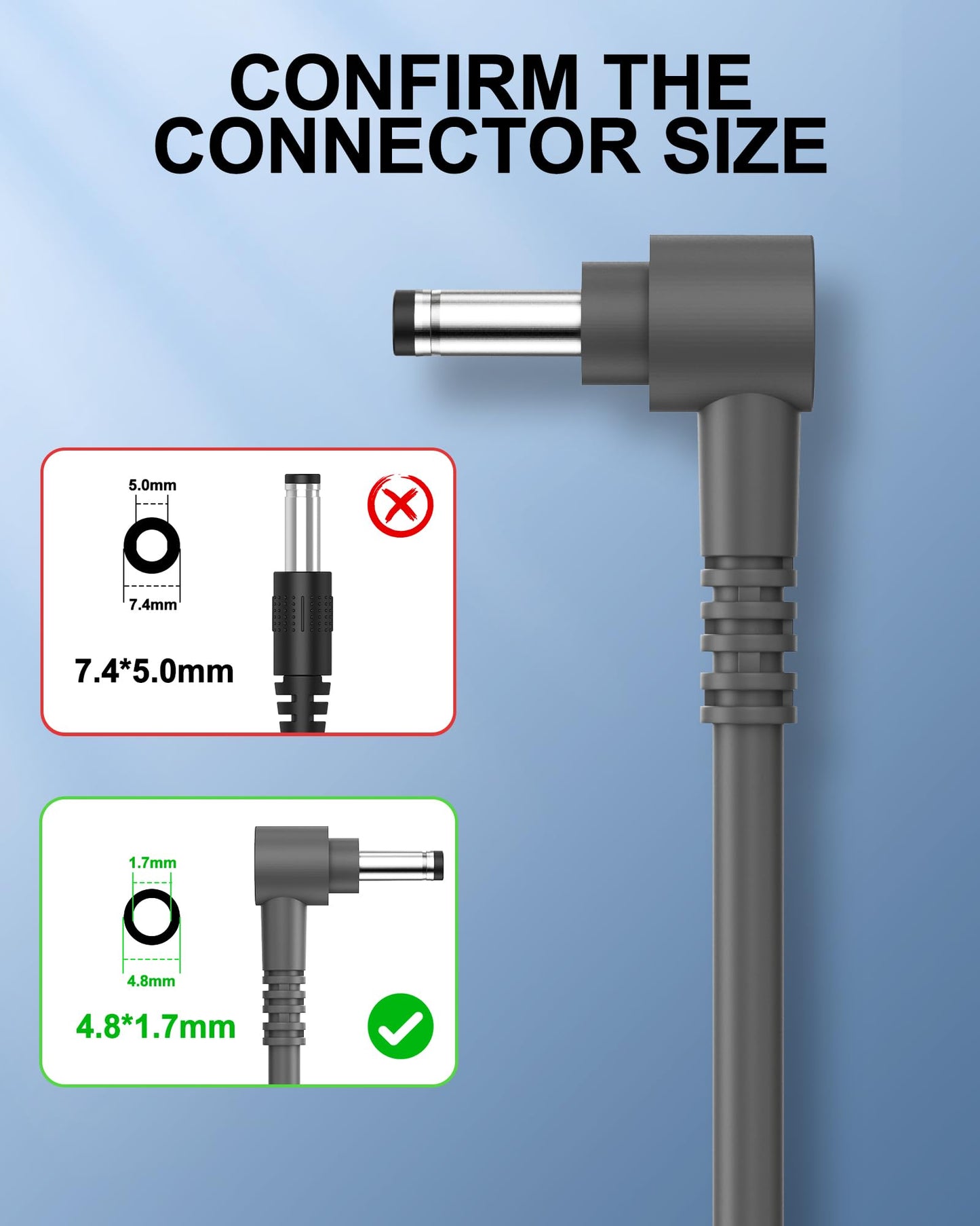 WUKUR 30.45V for Dyson Charger Compatible with Dyson V10 V11 V12 V15 SV12 SV14 SV16 SV20 SV22 Cordless Vacuum Absolute Power Supply Replacement for Dyson Vacuum Charger
