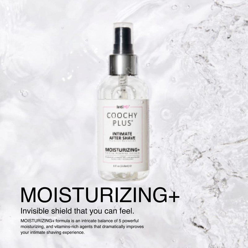 IntiMD COOCHY Intimate After Shave Protection Moisturizer Plus Delicate Soothing Mist For The Pubic Area & Armpits – Antioxidant Formula For Razor Burns, Itchiness & Ingrown Hairs (2 Pack)