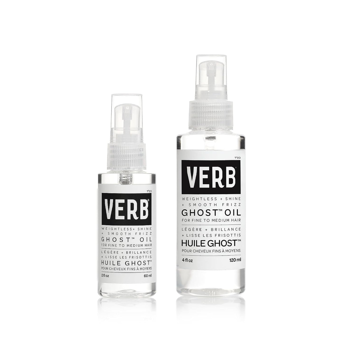 Ghost Oil - Weightless Hair Oil for Fine to Medium Hair - Smooth Frizz & Add Shine | Paraben-Free, Gluten-Free