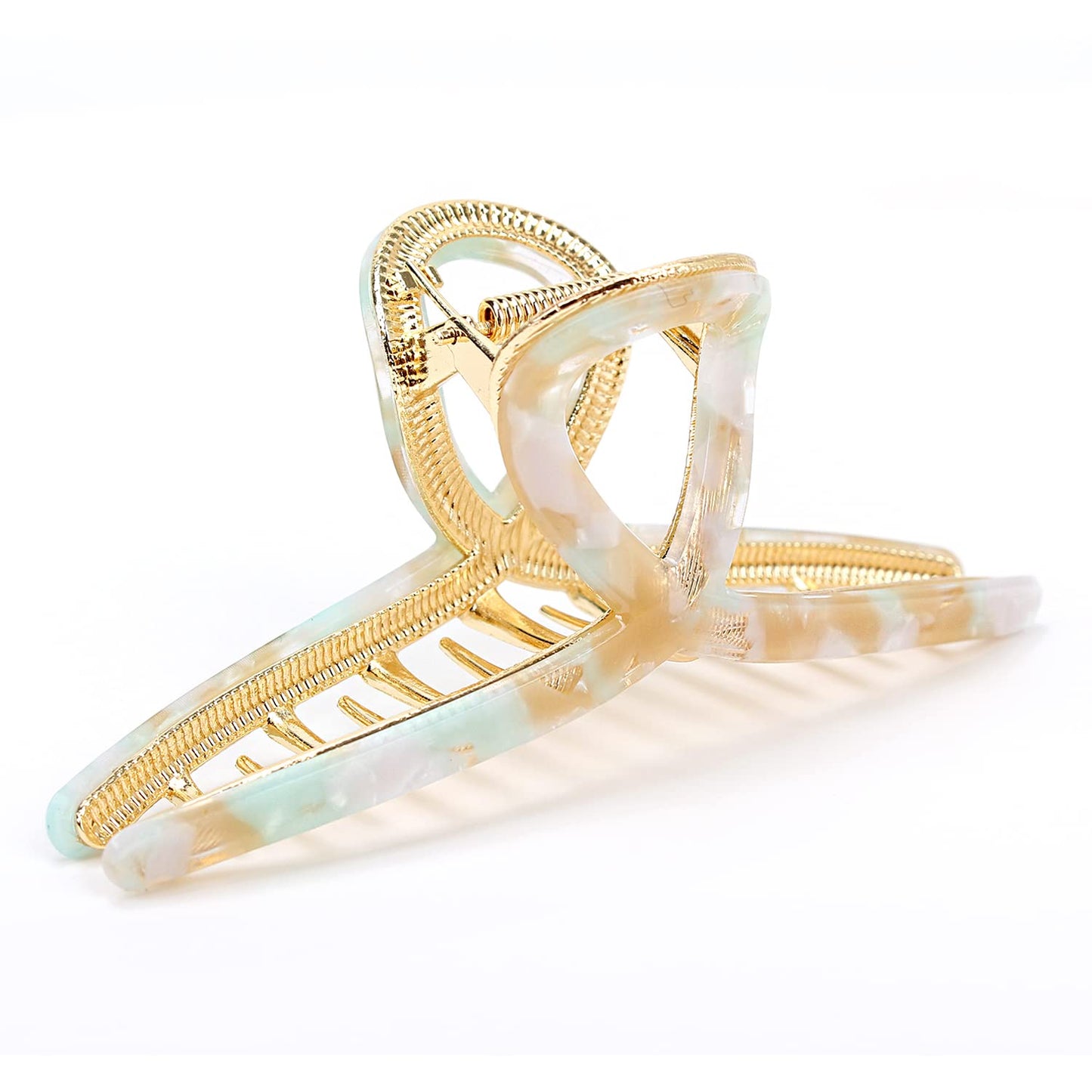 Big Hair Claw Clips - 5.1-Inch Jelly Clips for Long, Thick Hair | Set of 4