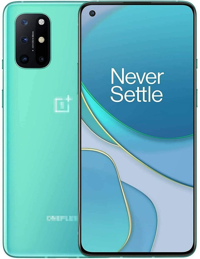 8T Back Cover Glass Replacement for OnePlus 8T 5G KB2000 KB2005 Back Glass Camera Glass Lens Housing Assembly Parts + Eject Pin Tools (Green)