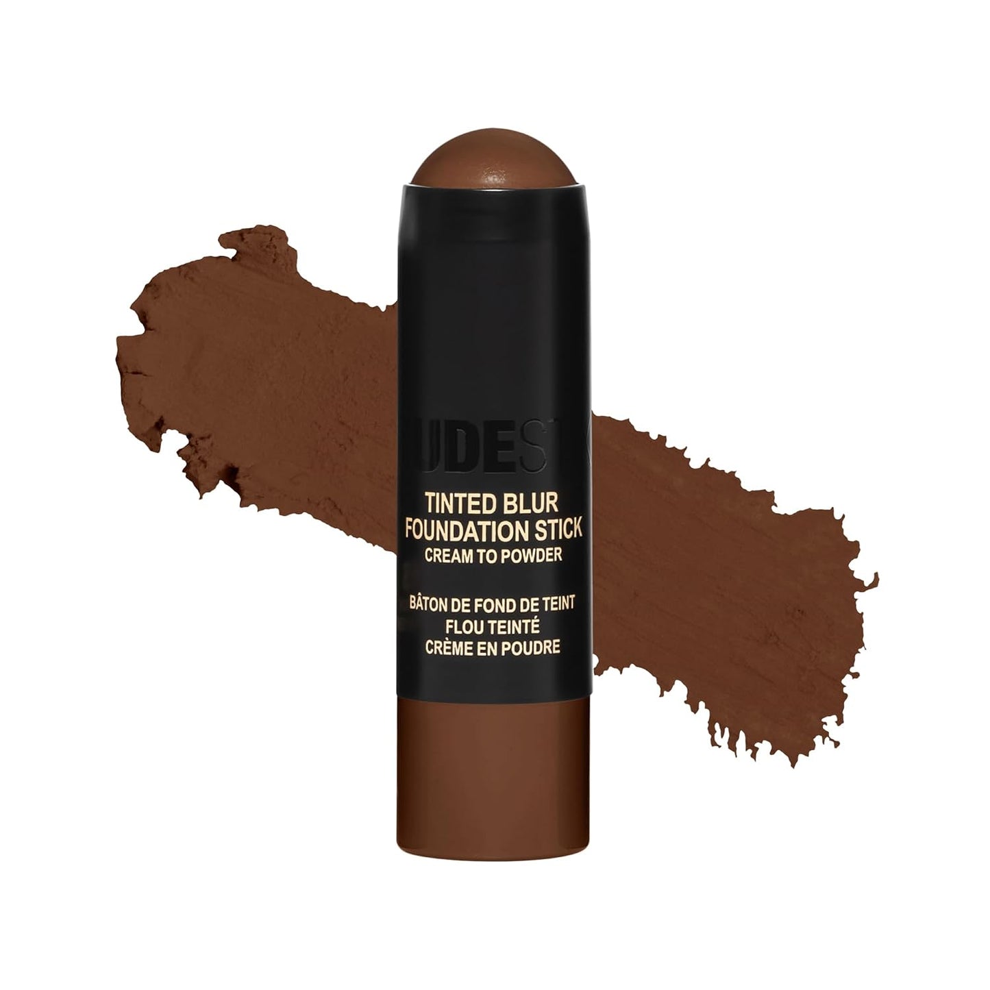 Nudestix Tinted Blur Foundation Stick - Cream-to-Powder Lightweight Makeup for Pores & Blemishes | Natural-Matte Finish