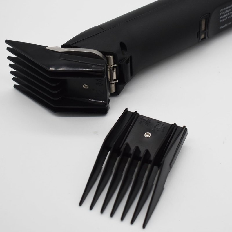 AIRERA Professional A5 Style Animal Hair Clipper Attachment Guard Guide Cutting Combs 76926-900, Compatible with Oster Classic 76 A5 Andis AG BG Wahl KM Pet Groomers (Black, #4-1/2")