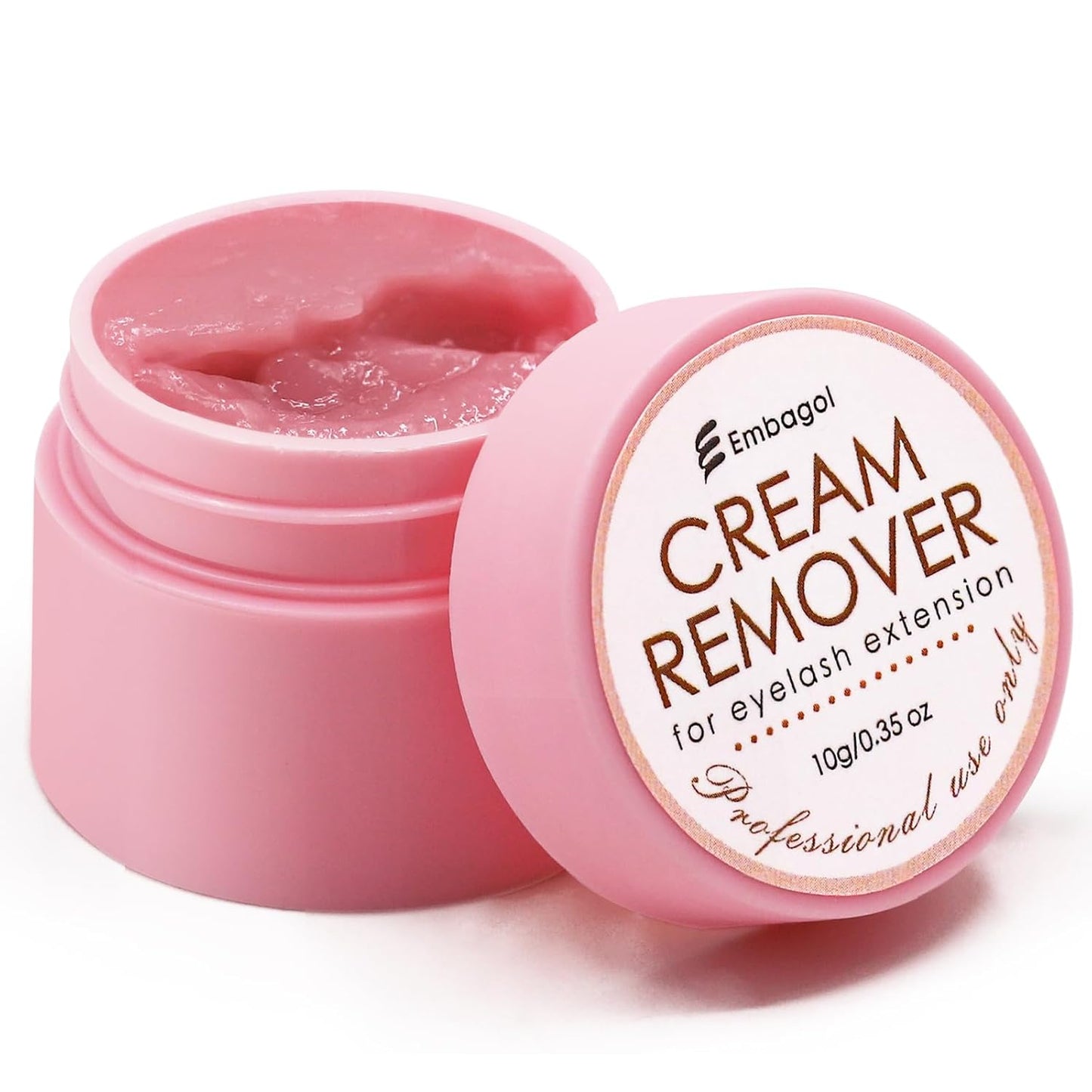 Lash Remover for Eyelash Extensions - No Burn Cream Formula | 10g Professional Salon Supply