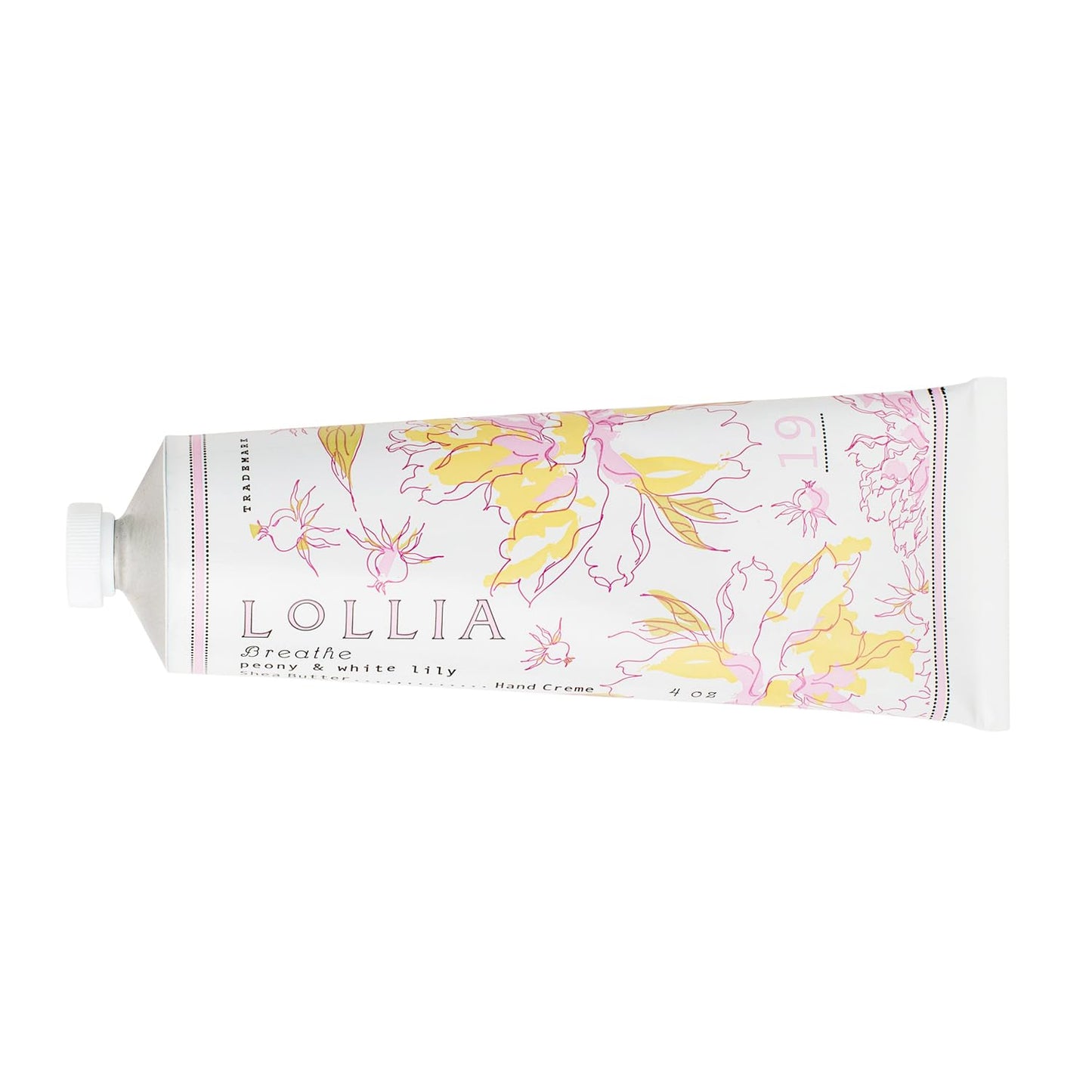 Lollia Always In Rose Hand Cream - Hydrating Rose & Hibiscus Lotion for Soft Skin | 4 oz.