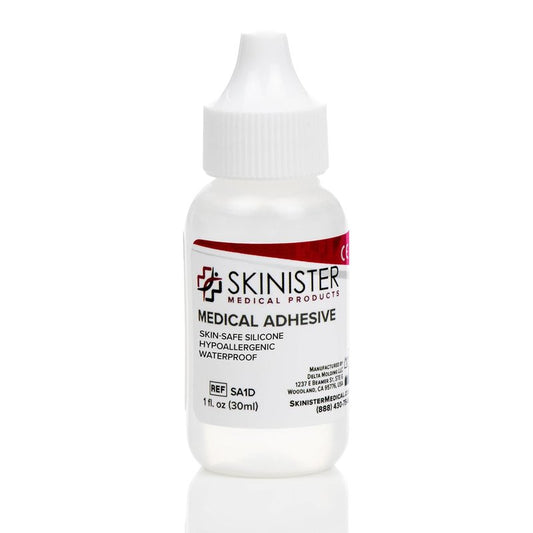 Medical Adhesive Dropper - Silicone Skin Glue for Ostomy Bags, Prosthetics & More | 1oz