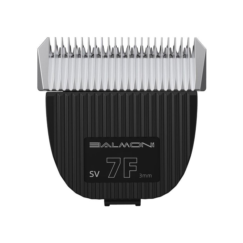BALMONI Detachable 7F Clipper Blade Macaroon Series – 3mm (1/8") Cutting Length, Built-in Guide Comb Effect, Stainless Steel Edge, Not Compatible with 5-in-1 Clippers