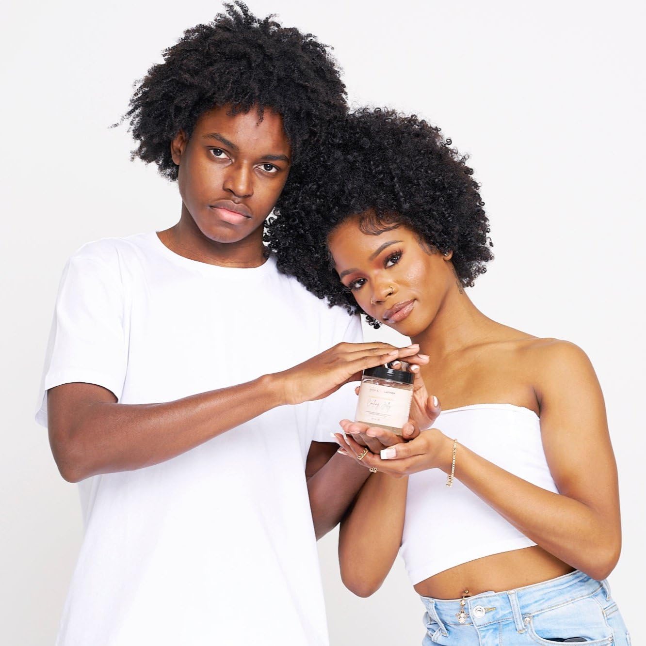 Aloequench Flaxseed Curl Defining Jelly - Vegan Formula with Aloe Vera & Flaxseed Oil | 8oz, Hydrates & Reduces Frizz