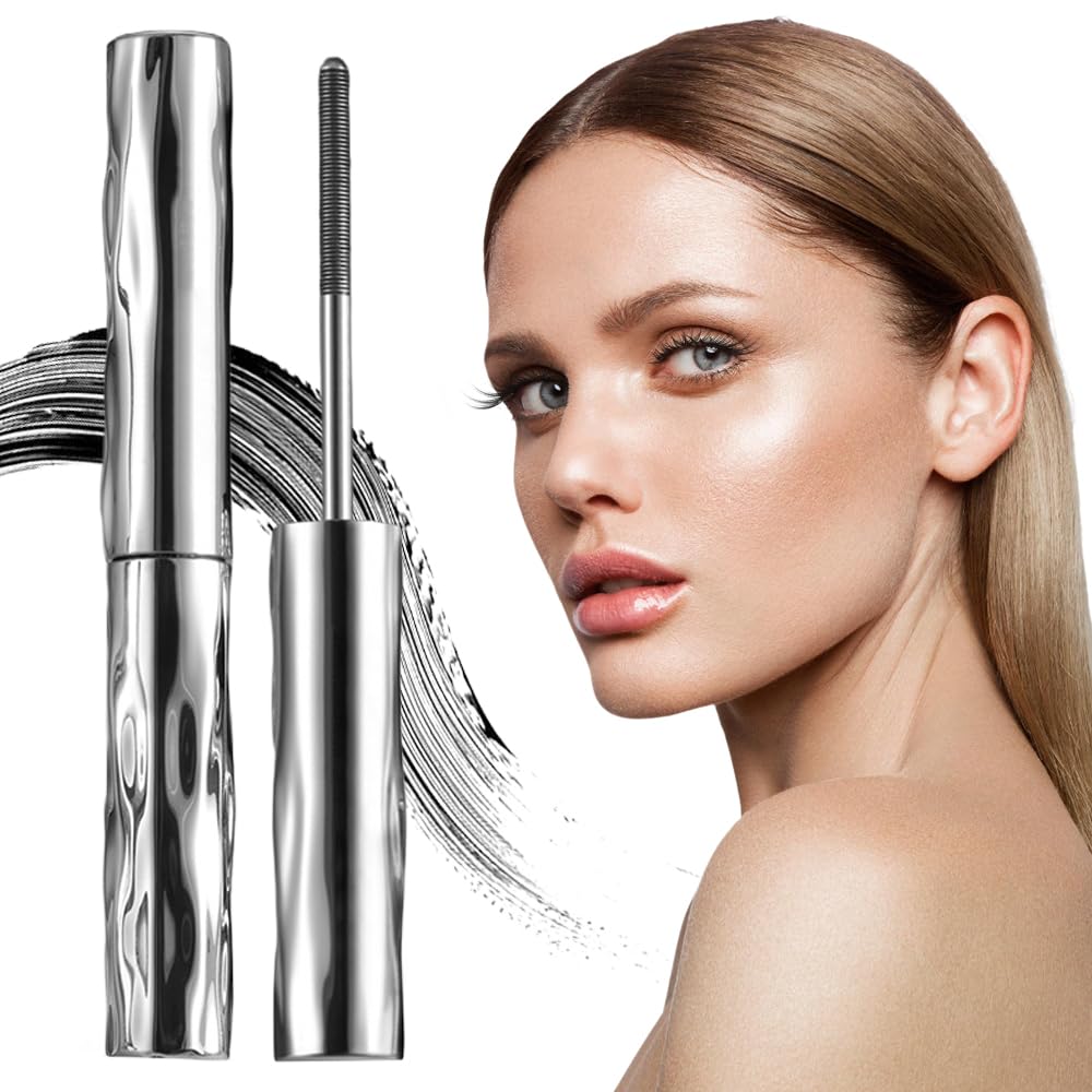 Waterproof Fibre Mascara, 2026 New Tubular Eyelash Primer Mascara, Long-lasting Curling Mascara, Natural and Non-smudge (1PC)