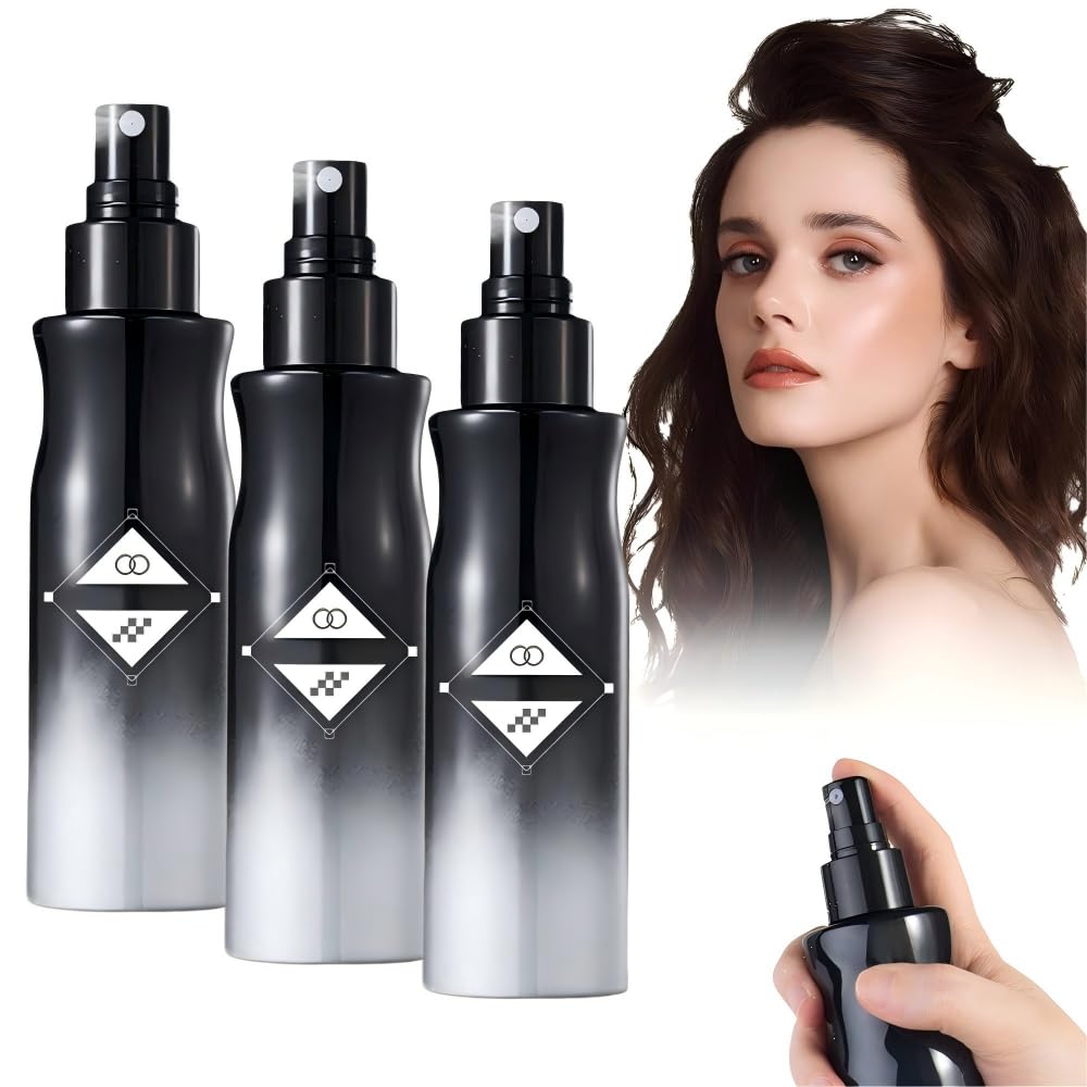 Hair Leave-In Volumizing Styling Spray, Weightless Hair Thickening Spray for Fine Flat Hair, Non-Sticky Fine Mist Volume Booster, Long Lasting Root Lift & Texture Spray for Women and Men (3pcs, 120ml)
