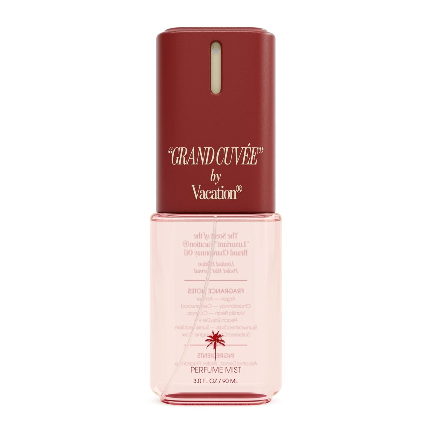 Grand Cuvée Body Mist & Perfume for Women - Argan Oil, Amber & Vanilla Scent | 3 Fl Oz Travel Size Summer Fragrance
