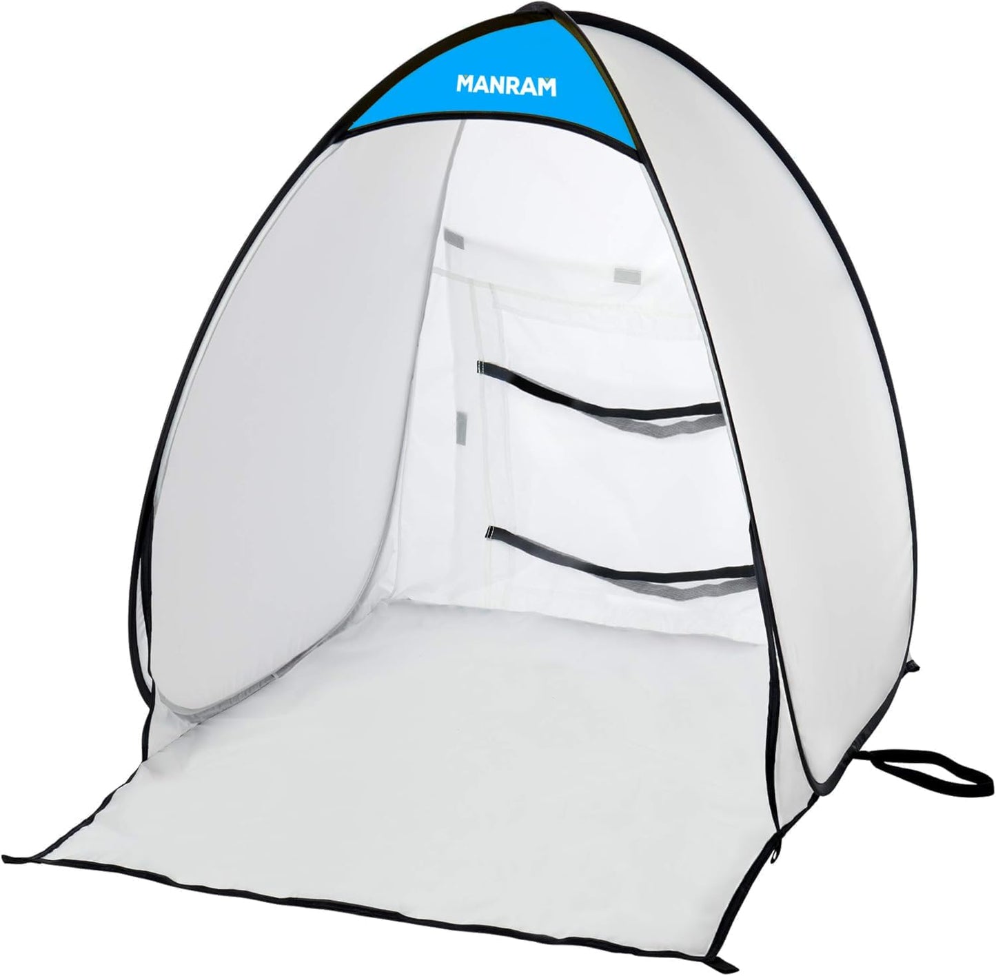 Portable Paint Tent - Small Paint Booth for DIY Projects | Built-in Floor & Storage Bag (2.5x2.5x3.25 ft)