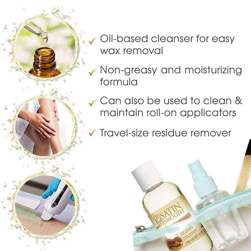 Satin Smooth Satin Release® Wax Residue Remover Oil