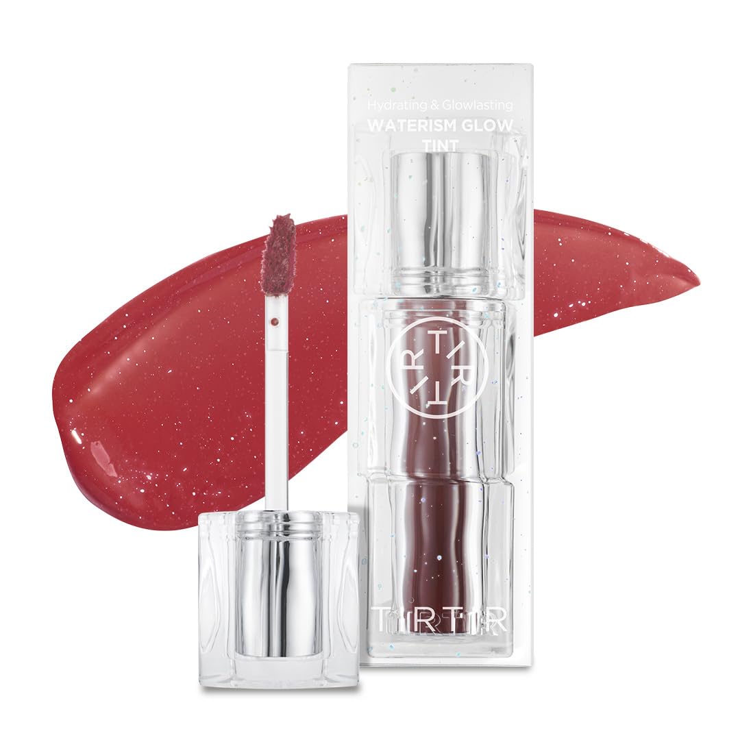 Mini Size Waterism Tinted Lip Gloss - #01 Mauve Rose | 12H Long-Lasting, Non-Sticky Korean Lip and Cheek Tint