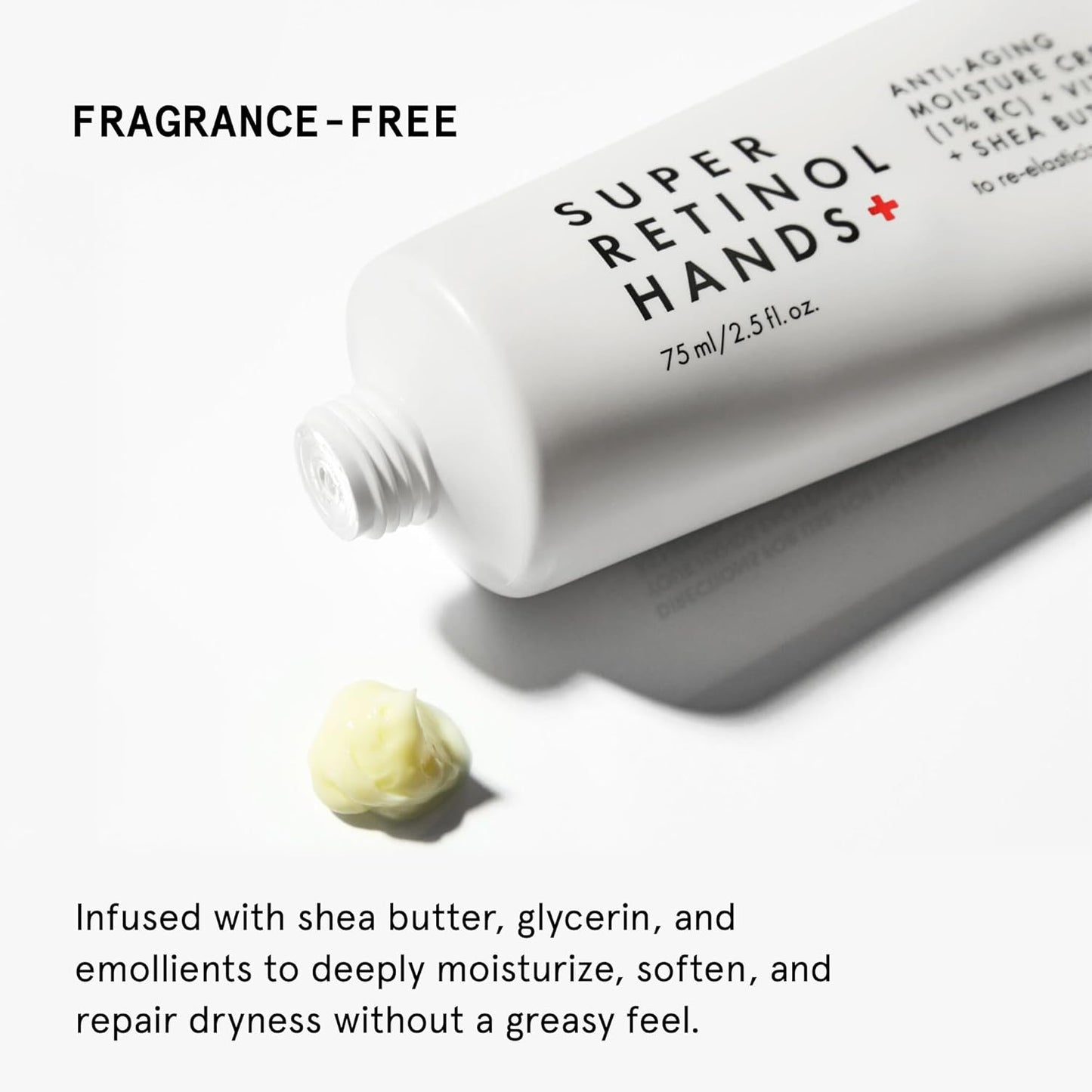 Super Retinol Anti-Aging Hand Cream - Age Spot Remover & Skin Firming Lotion | Fragrance-Free | 2.5 fl oz