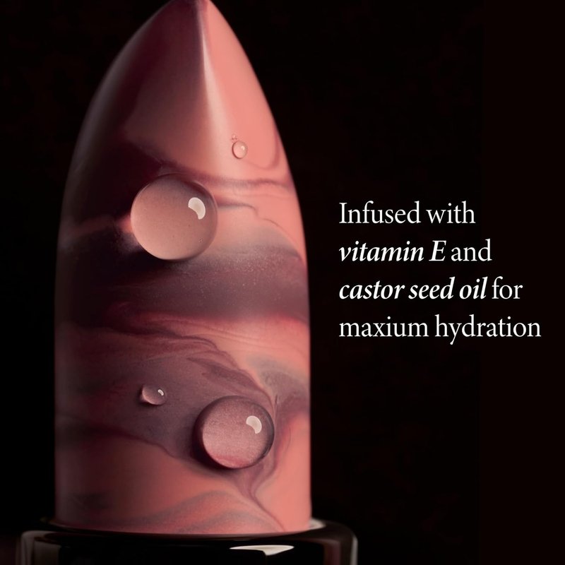 Italian Marble Sheer Lipstick - Berry Vanilla | Hydrating Cream Finish with Vitamin E & Caster Seed Oil