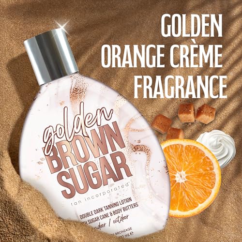 Brown Sugar Double Dark Tanning Lotion with Carrot Oil, 13.5 Fl Oz