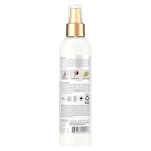 SheaMoisture 100% Virgin Coconut Oil Leave-In Conditioner, 8 oz (Pack of 2)