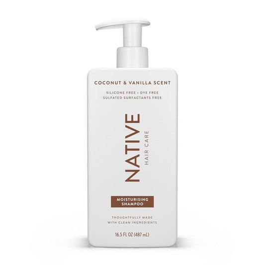 Coconut & Vanilla Vegan Shampoo - Moisturizing, Sulfate-Free | 16.5 fl oz