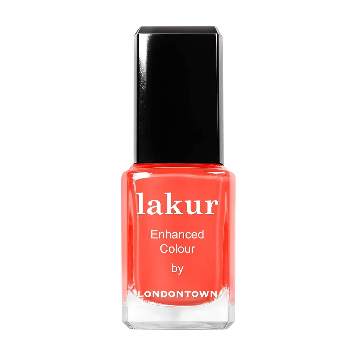 LONDONTOWN Lakur Nail Polish - Long-Lasting Yellow & Orange Shades | Non-Toxic Vegan Formula, 0.4 Fl Oz