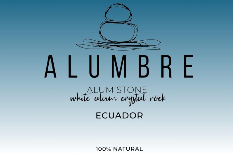 Alum Stone, Handmade 100% Pure Natural - Multipurpose Deodorant, Aftershave & Astringent, Odor Control, Razor Burn Relief & Skin Soothing - Unscented, Non-Staining, Plastic-Free, Fitkari, Alumbre, 80g