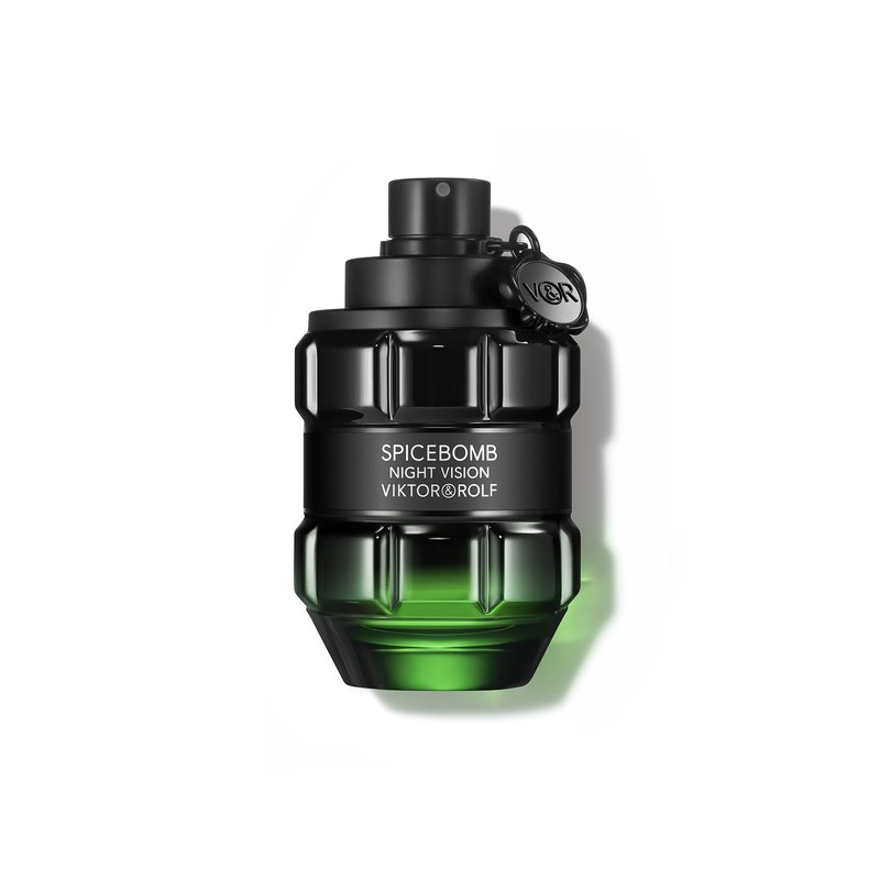 Viktor&Rolf - Spicebomb Nightvision Eau de Toilette - Warm, Spicy & Fresh - Cologne for Men - With Notes of Bergamot Citrus, Black Spices & Rosemary - 3 Fl Oz