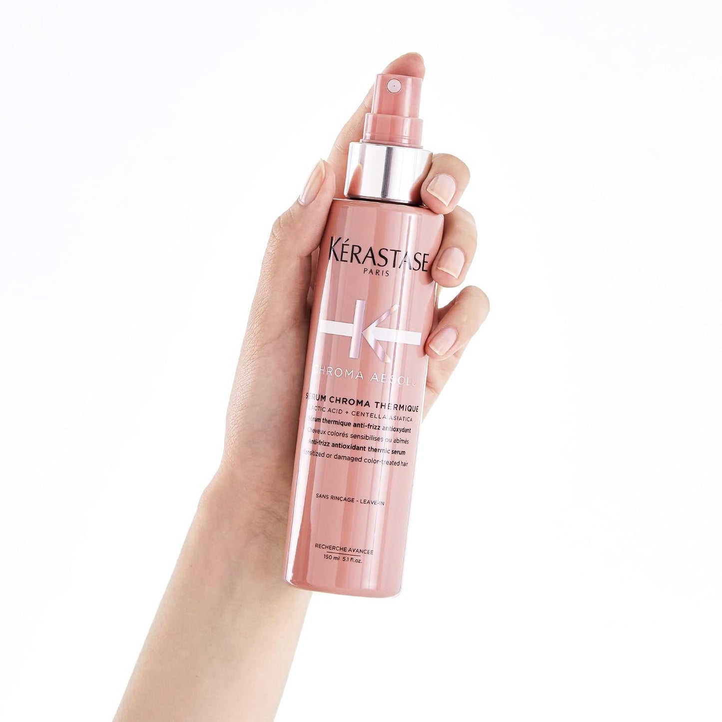 Kerastase Chroma Absolu Hair Serum - Moisturizing Anti-Frizz Treatment for Color-Treated Hair | Heat Protection