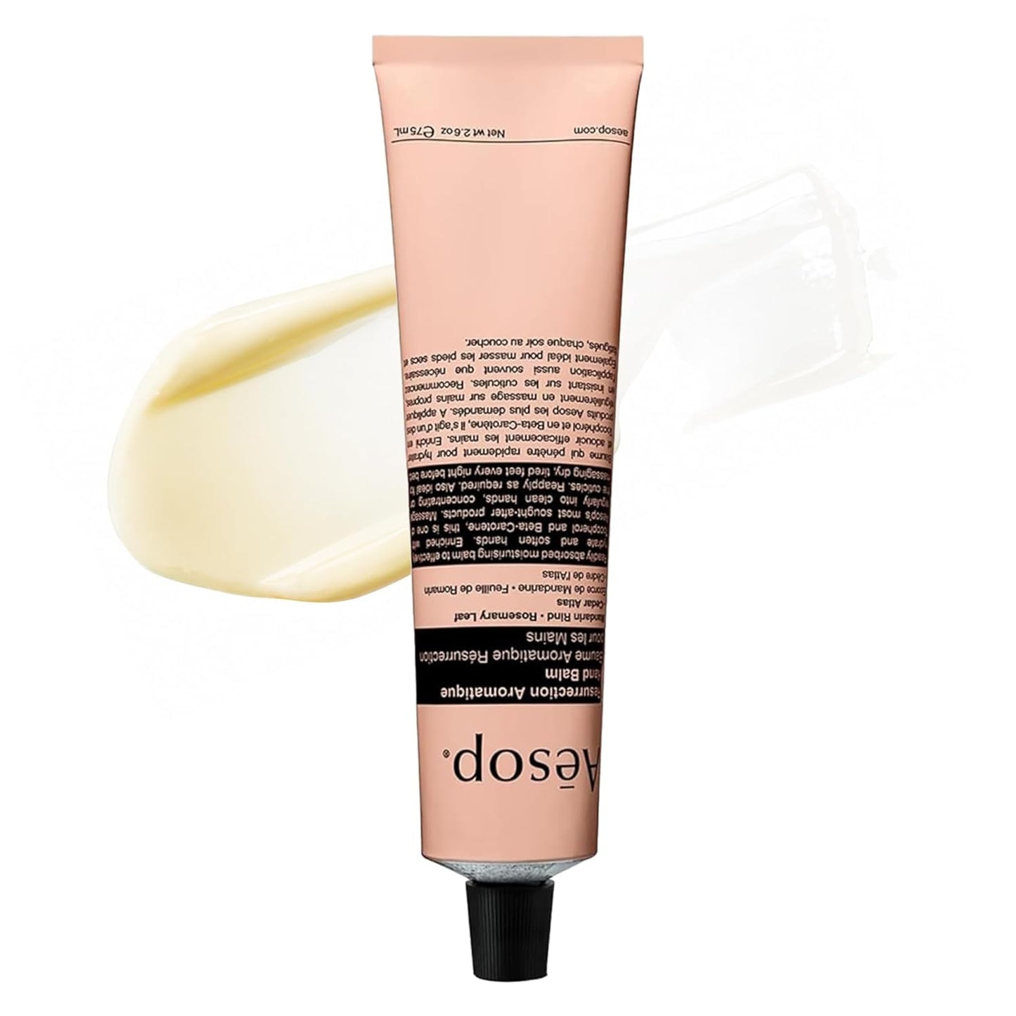 Aesop Eleos Hand Balm - Nourishing Shea Butter & Coconut Oil | Travel Size 2.4 oz / 75 mL