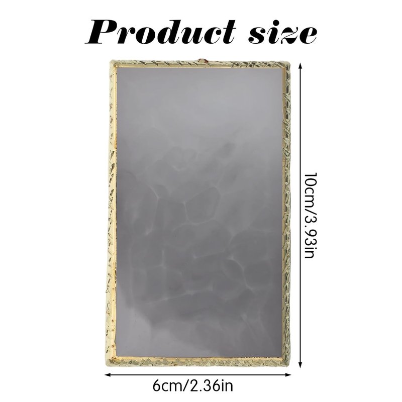 Resin Nail Art Palette - Nail Color Mixing Plate for Creative Designs | Gray