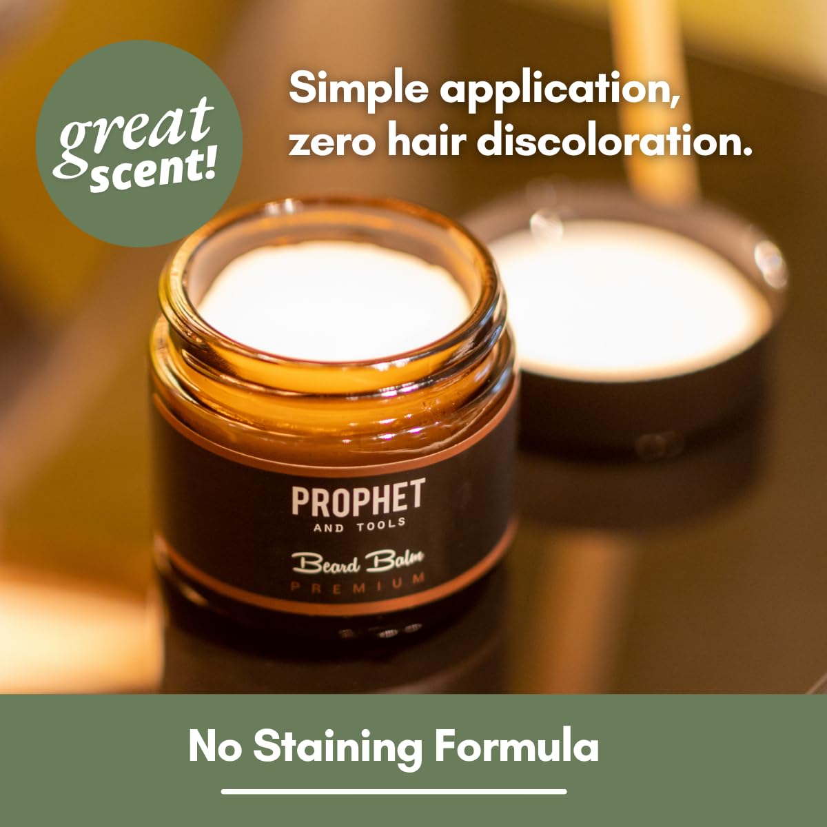 Styling Beard Balm - Organic and Moisturizing Beard Butter with 12 Hour Hold | Works with All Ethnicities & Hair Colors | Reduces Skin Irritation & Flaking - Invigorates Beard Growth