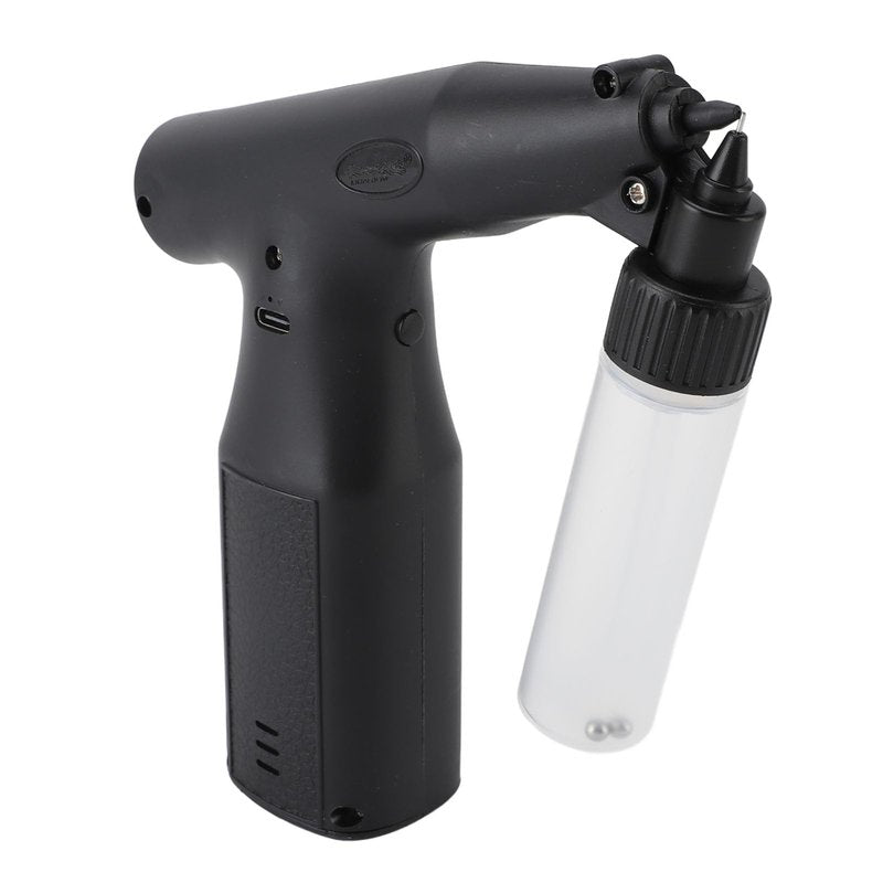 AUNMAS Rechargeable Electric Paint Sprayer, 5mm Spray Width Powerful Motor with Long Battery Life for Car Interior, Furniture