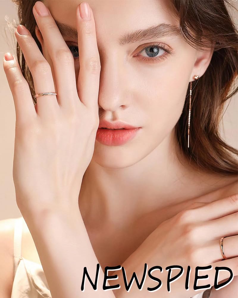 Pink Press on Nails Medium Almond False Nails Gradient Pink White Nails with Silver Bow & Rhinestone Design French Tip Fake Nails Reusable 3D Bow Glue on Nails for Women Party Wedding Manicure 24Pcs