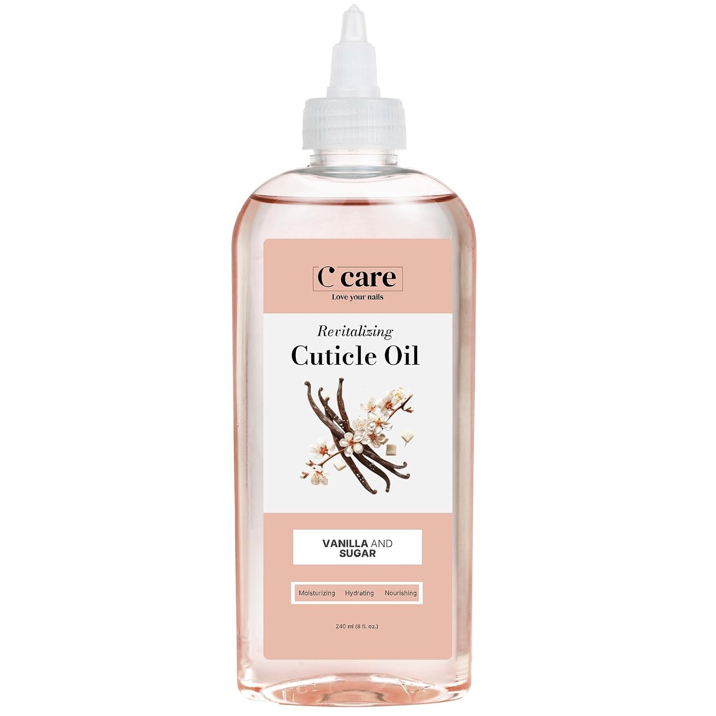 Cuticle Oil for Nails - Lavender & Chamomile Moisturizer - Strengthens & Nourishes - 2.5 oz Dropper & Brush Included