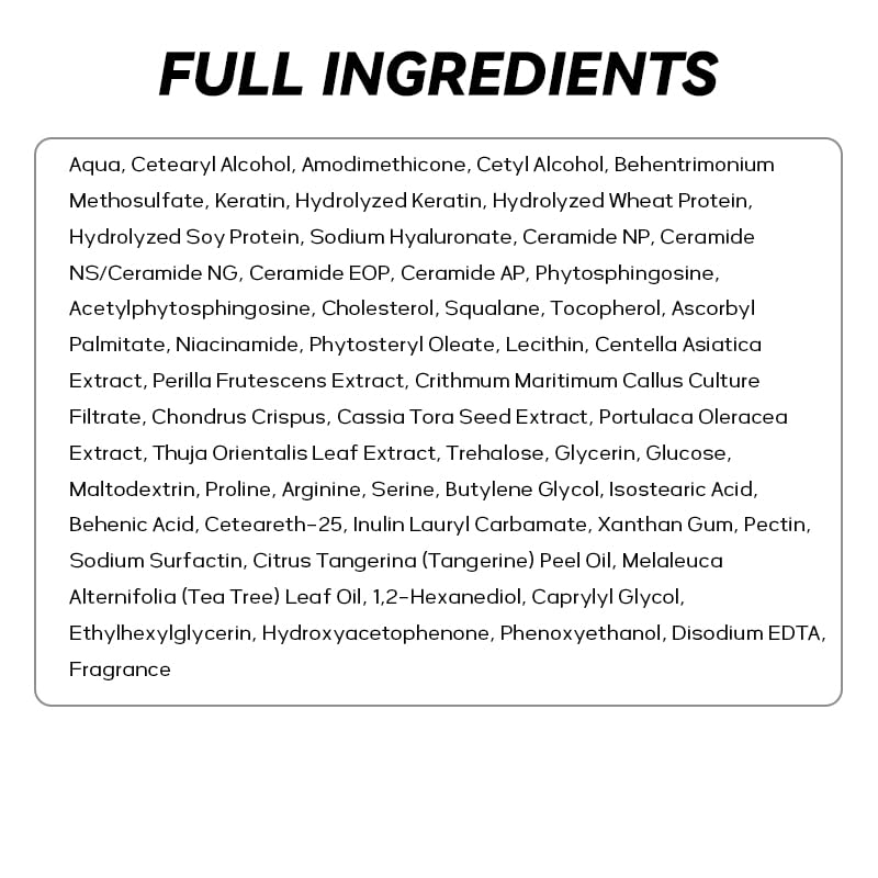 Hydrate Soft Conditioner - Botanical Bonding Repair Treatment for Dry, Damaged Hair | Nourishing Hair Mask (8.8 fl oz)