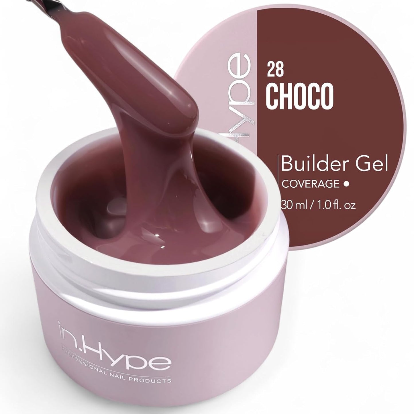 Professional Hard Builder Gel for Nail Extensions - UV/LED Formula | Baby Pink #3