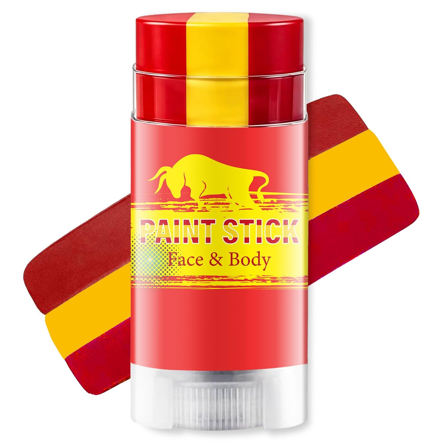 USA Face Paint Stick - Red, White & Blue for World Cup Fans | Sweatproof, High Pigment, Patriotic 4th of July Accessories